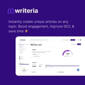 Top up Credit token Writeria AI